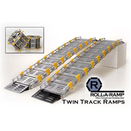 ROLL-A-RAMP Roll-A-Ramp A11212A19 12 in. x 144 in. Twin Track Ramp A11212A19